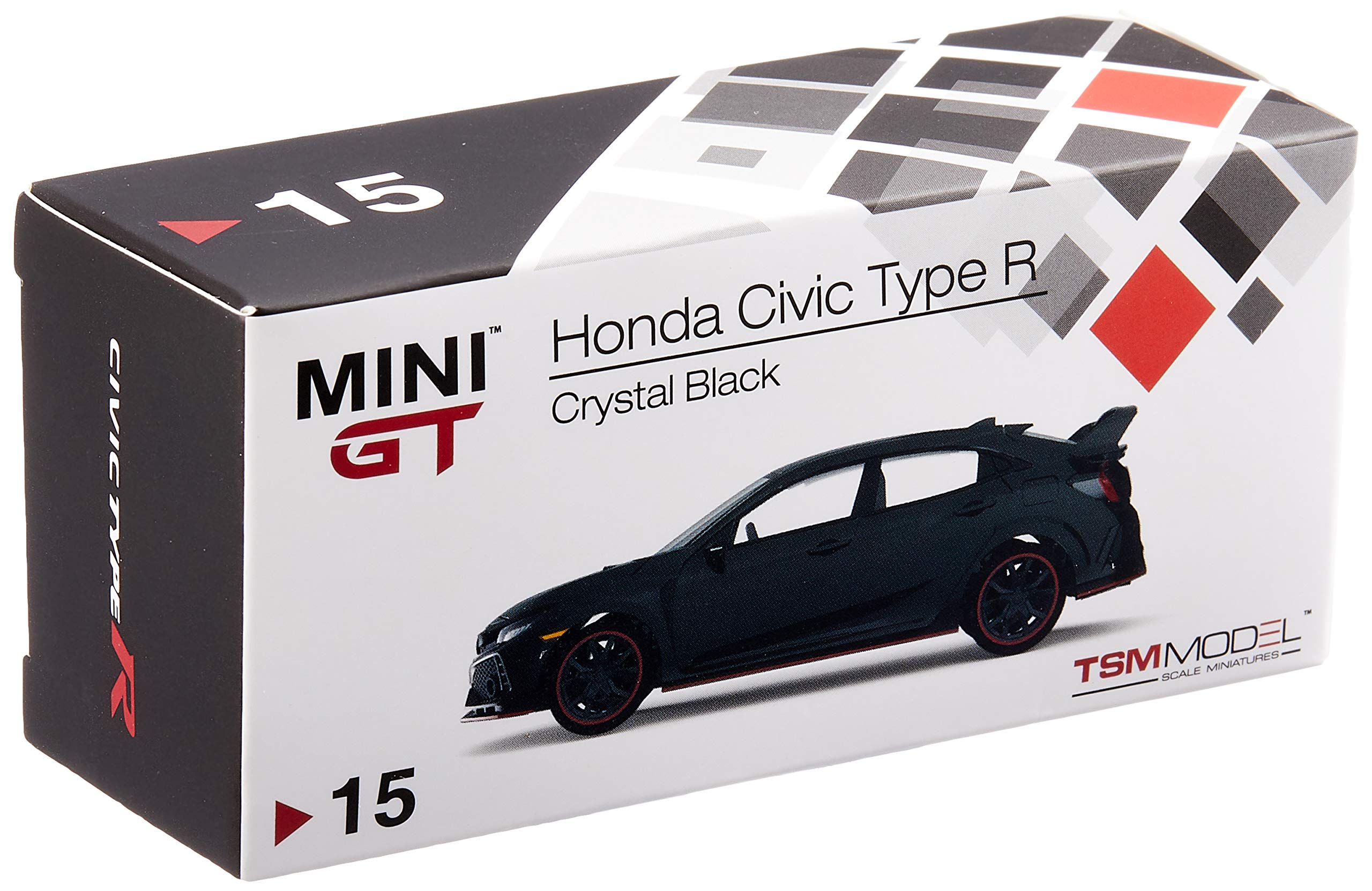 Amazon | MINI GT 1/64 ホンダ シビック タイプR クリスタルブラック